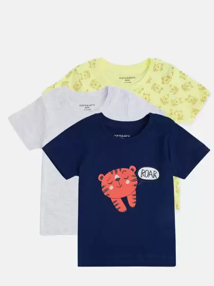 Pack of 3 Cotton T-shirts - image 3