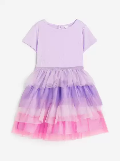 Girls Tulle-Skirt Dress - image 3