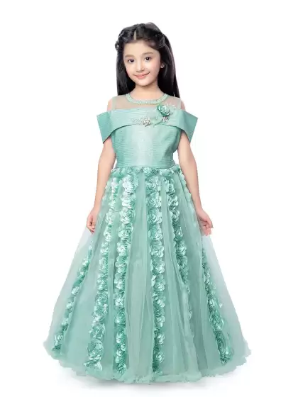 Girls Fit & Flare Dress - image 3
