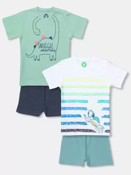 Infant Boys 2 T-shirt Shorts - image 3