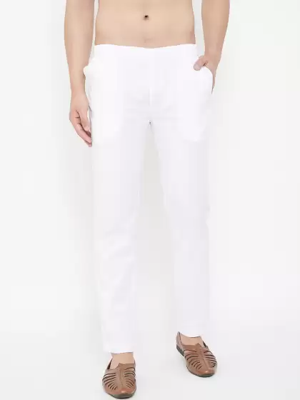 Men Mid-Rise Pure Cotton Pyjamas - image 3
