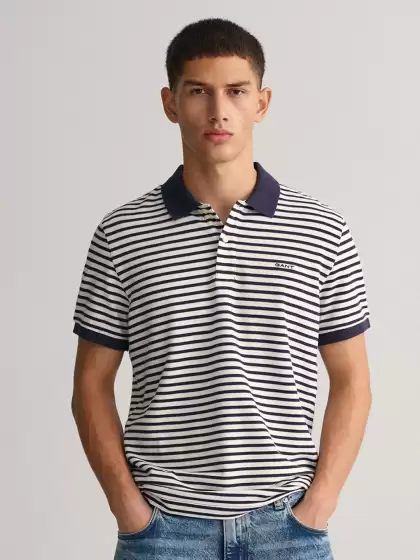 Men Cotton Polo Collar T-shirt - image 3