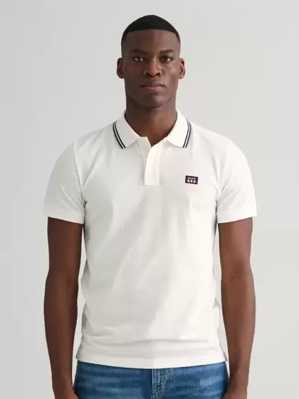 Men Cotton Polo Collar T-shirt - image 3