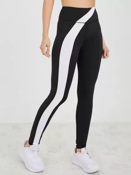 Women Colourblocked Tights - image 3