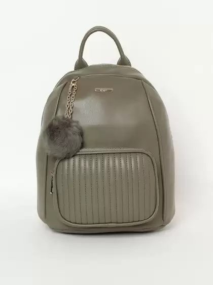 Women Textured Backpack - image 3
