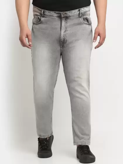 Men Plus Size Cotton Jeans - image 3