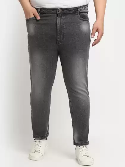 Men Plus Size Cotton Jeans - image 3