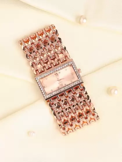 Women Embellished Watch - image 3