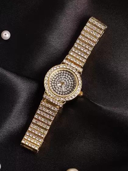 Women Embellished Watch - image 3
