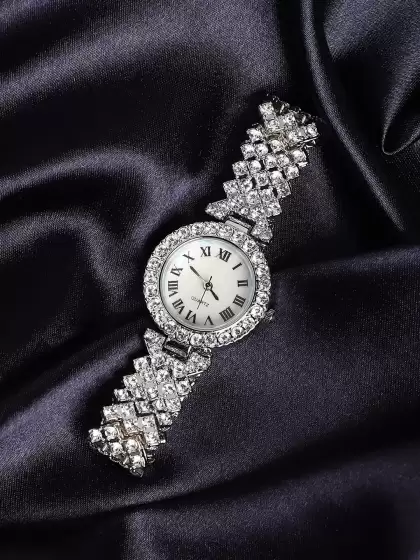 Women Embellished Watch - image 3