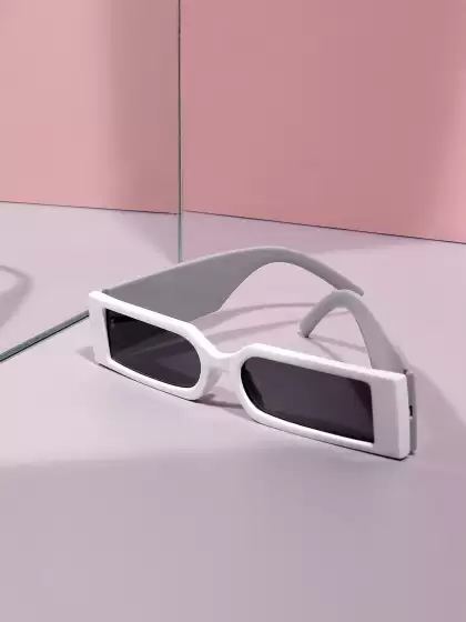 Women Rectangle Sunglasses - image 3