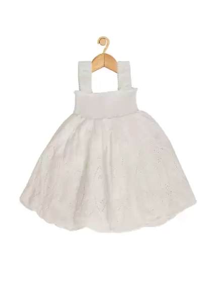 Girls Cotton Fit & Flare Dress - image 3