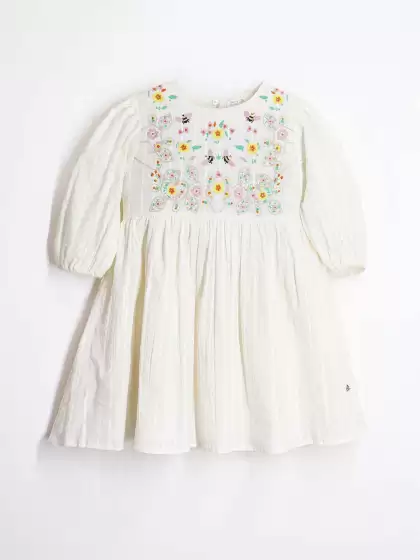 Girls Fit & Flare Dress - image 3