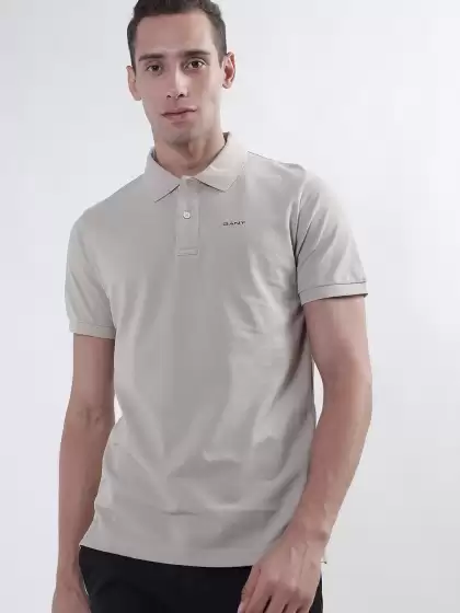 Polo Collar Cotton T-shirt - image 3