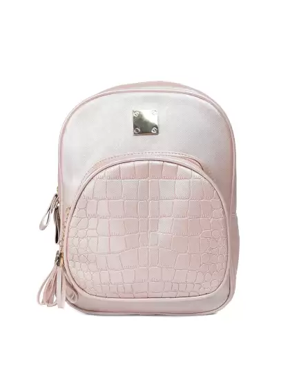 Women Patterned Mini Backpack - image 3