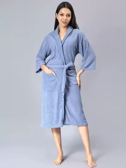 Women Double Side Bath Robe - image 3