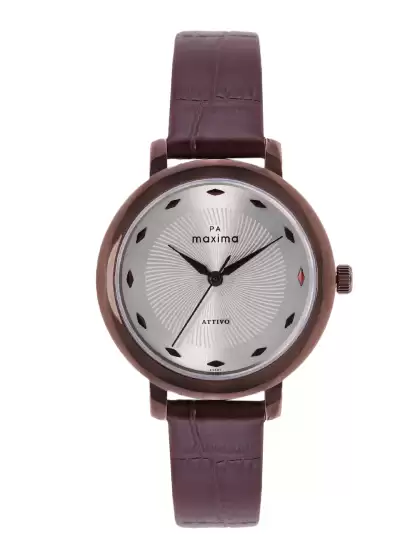 Women Leather Analogue Watch - image 3