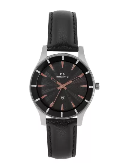 Women Leather Analogue Watch - image 3