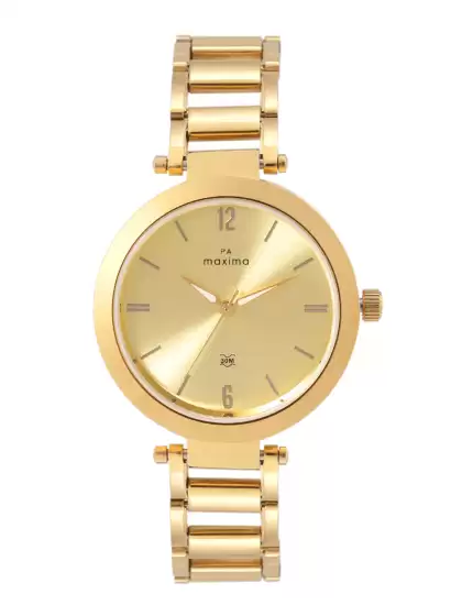 Women Gold Watch 62160CMLY - image 3