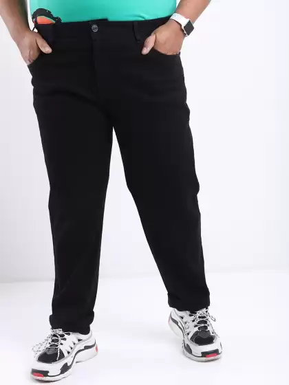 Men Plus Size Slim Fit Jeans - image 3