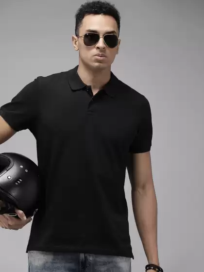 Men Polo Collar T-shirt - image 3