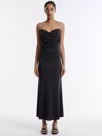 Maxi Halter Neck Dress - image 3