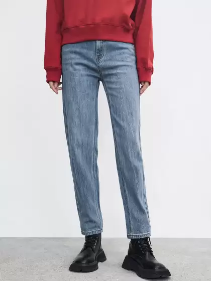Women Straight Fit High-Rise Jeans - image 3