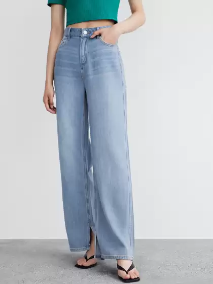 Women Straight Fit High-Rise Jeans - image 3