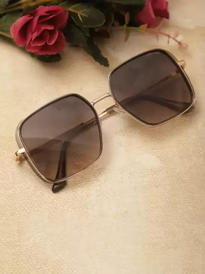 Women Square Sunglasses with UV Protected Lens - image 3