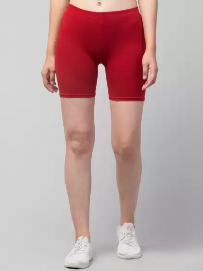 Women Skinny Fit Sports Shorts - image 3