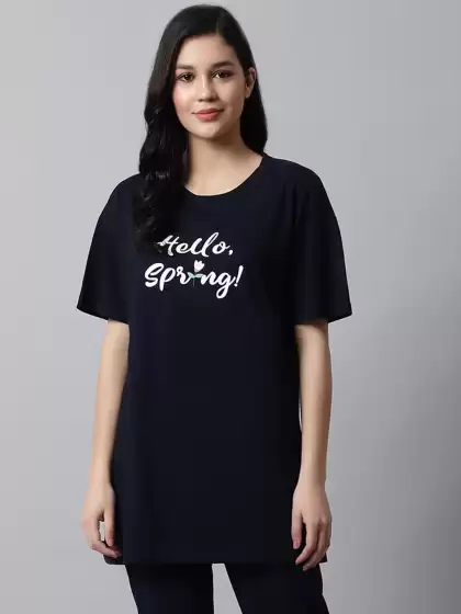 Oversized Longline T-shirt - image 3