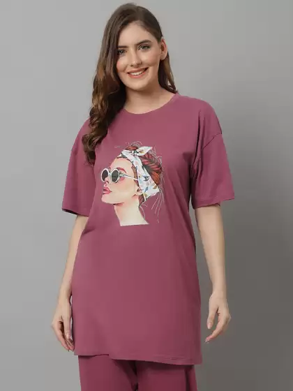 Modal Oversized T-shirt - image 3