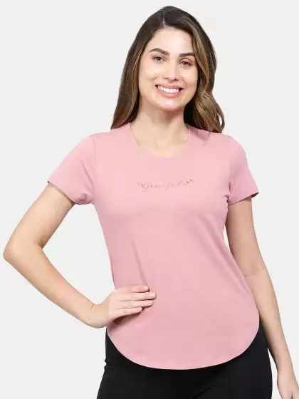 Round Neck Modal Sport T-shirt - image 3