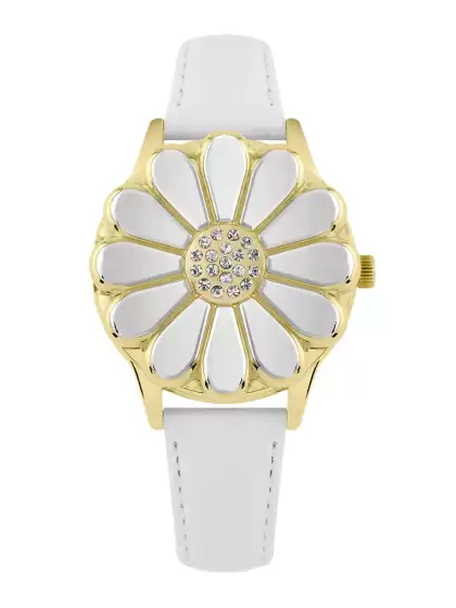 Women Leather Straps Watch - image 3