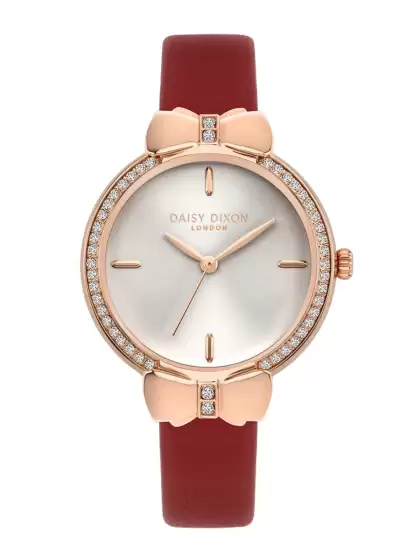 Women Leather Straps Watch - image 3