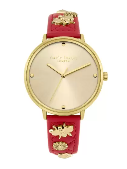 Women Leather Straps Watch - image 3