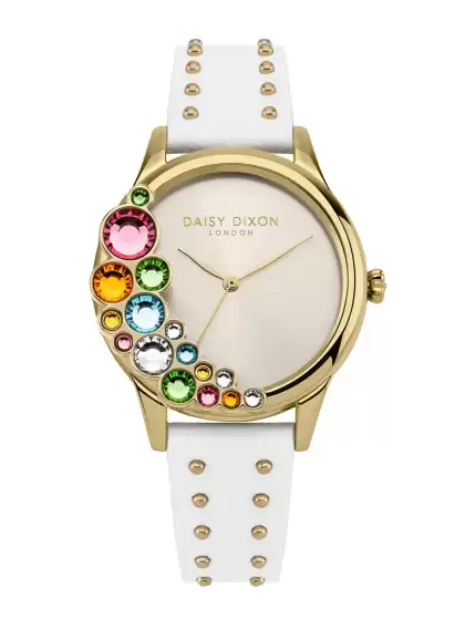 Women Leather Straps Watch - image 3