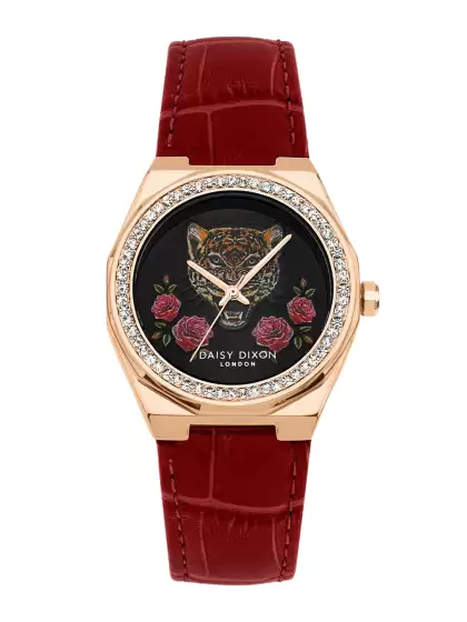Women Leather Straps Watch - image 3