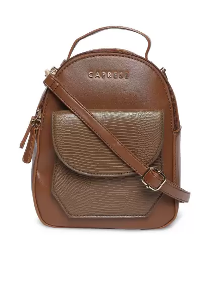 Women Leather Small Backpack - image 3