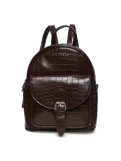 Women Leather Small Backpack - image 3