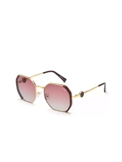 Women Round Sunglasses with UV Protected Lens - image 3