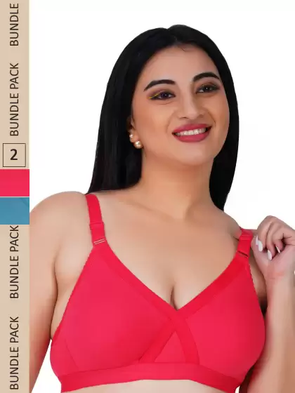Pack Of 2 Assorted T-shirt Bra - image 3