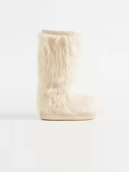 Women Faux Fur Boots - image 3