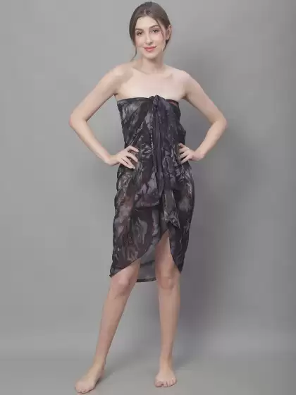 Printed Swimwear Sarong - image 3
