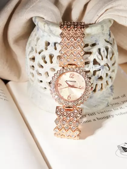 Women Stainless Steel Straps Watch - image 3