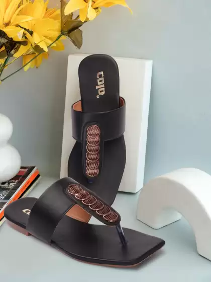 Women Open Toe Flats - image 3