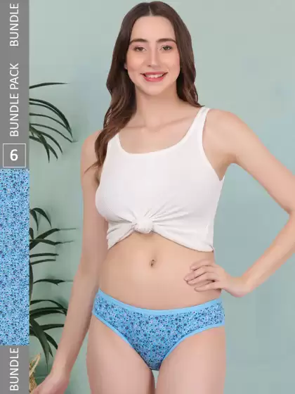 Women Pack Of 6 Brief - image 3