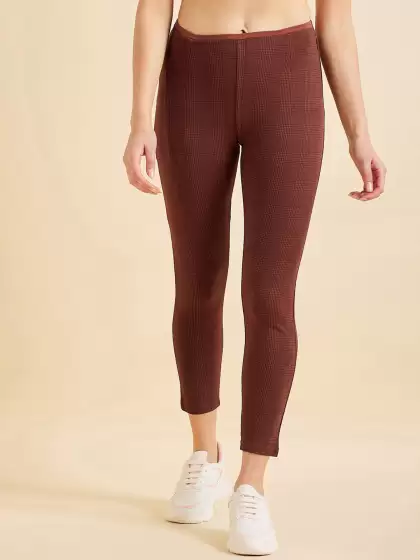 Women Mid Rise Knitted Tights - image 3