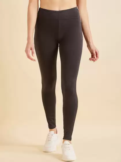 Women Mid Rise Knitted Tights - image 3