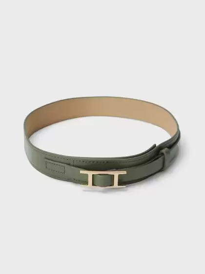 Women PU Slim Belt - image 3